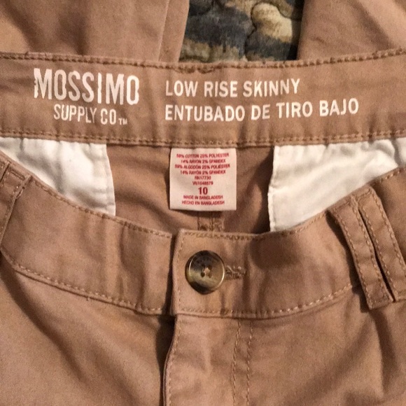 🌺 EUC MOSSIMO SUPPLY CO. LOW RISE SKINNY - Picture 3 of 5